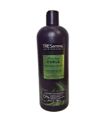 خرید شامپو آبرسان مناسب موهای فر لیبل سبز ترزمه (828 میل) - TRESemme Flawless Curls Shampoo