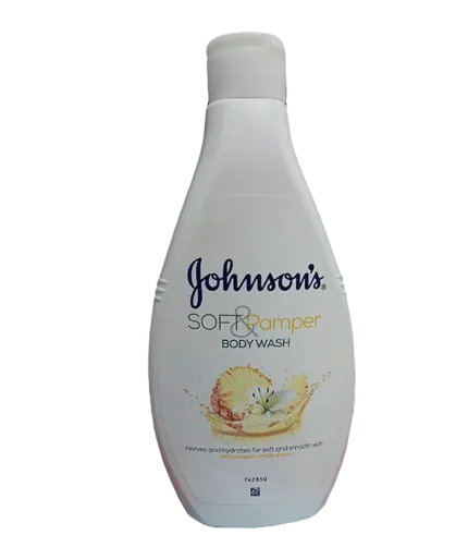 شامپو بدن جانسون 400 میل Soft Pamper رایحه آناناس و زنبق(فرانسوی) - Johnson's