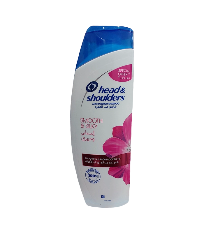 شامپو 2 در 1 ضدشوره و ضدوز هد اند شولدرز اورجینال (400 میل) - Head And Shoulders  مدل smooth and silky