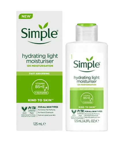 کرم آبرسان و مرطوب‌کننده سیمپل مدل Light