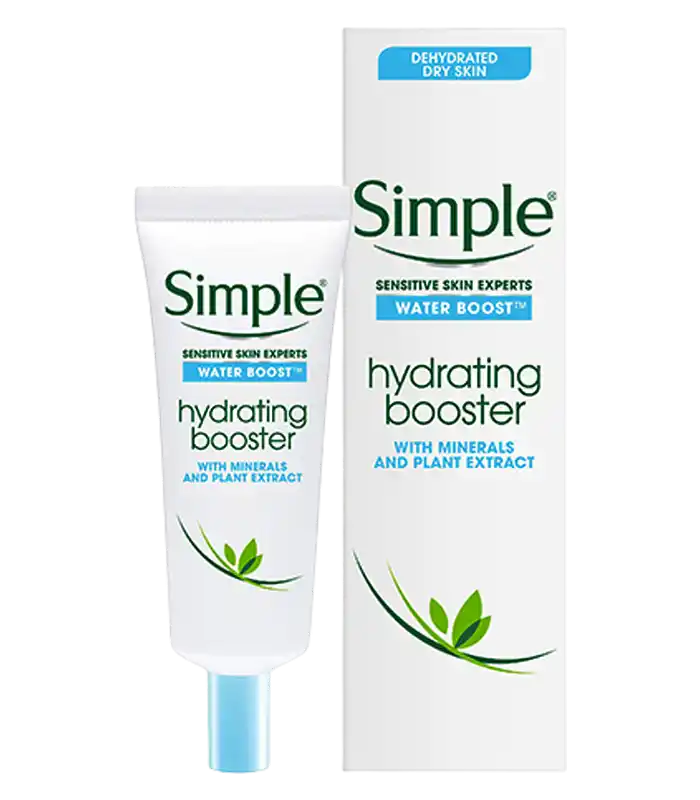 کرم آبرسان پوست خشک و حساس سیمپل مدل Hydrating Booster حجم 25 میلی لیتر_9 کرم آبرسان پوست خشک و حساس سیمپل مدل Hydrating Booster حجم 25 میلی لیتر