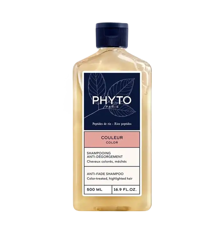 شامپو تقویت و تغذیه مو Couleur حاوی عصاره گل ختمی 250ml Phyto شامپو موهای رنگ شده فیتو مدل Phyto Color Anti-Fade