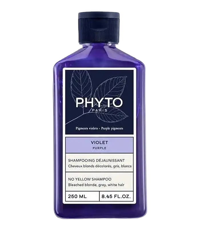 شامپو خنثی کننده زردی مو Violet بدون سولفات 250ml Phyto شامپو خنثی کننده زردی مو Violet Phyto فیتو 250ml - Image 1